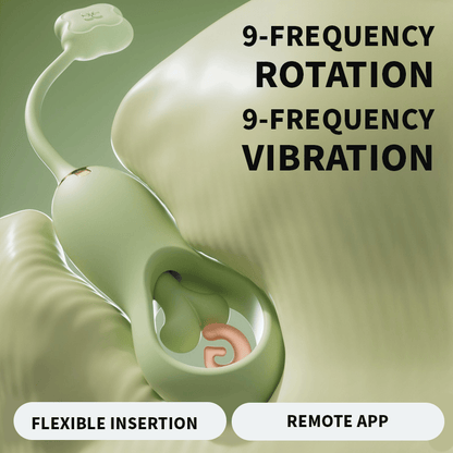 Xiao Qiao Rotating G-Spot & Clitoral Vibrating Egg