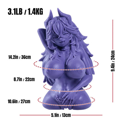 Aruna VTuber Succubus Anime Onahole Torso
