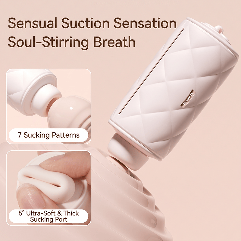 Luxury Handbag Concealment Clitoral Suction & Vibrating Love Egg Combo