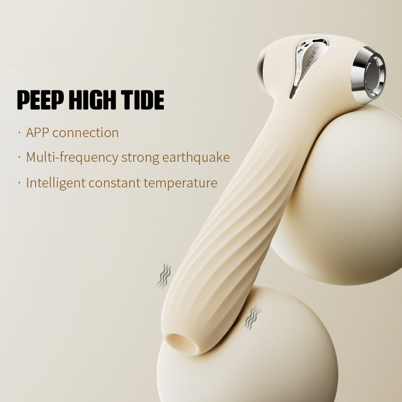 Quusvik - Vaginal endoscope app controlled multifunctional sucking vibrator female masturbation insertion toy