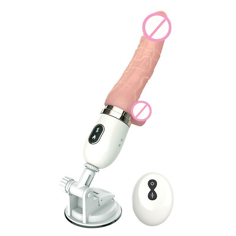 Quusvik - Small Dildo Machine Suction Cup Vibrant Toys with Remote Control