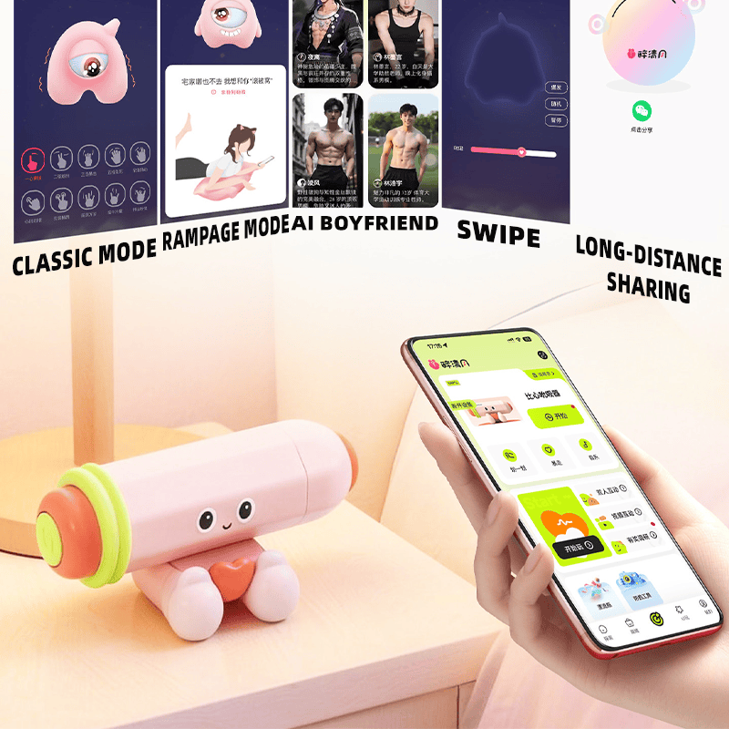Pencil Desktop Suction Vibrator – Ultra-Quiet Discreet Clitoral Air-Pulse Massager