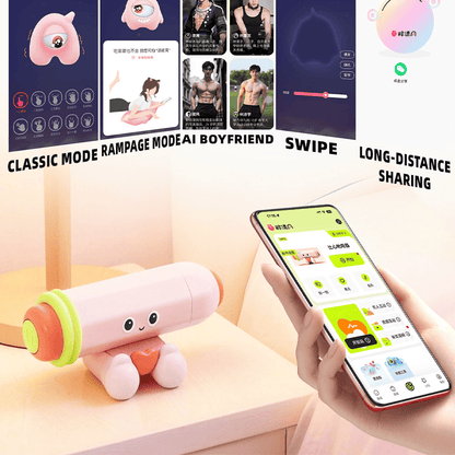 Pencil Desktop Suction Vibrator – Ultra-Quiet Discreet Clitoral Air-Pulse Massager