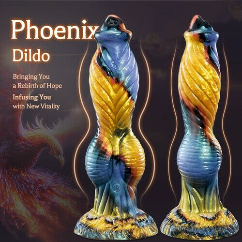 Phoenix 7 Thrusting Vibrating Big Sucker Monster Dildo 10.23 Inch- Quusvik