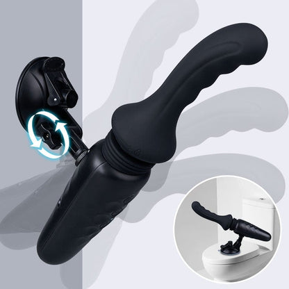 Quusvik Dark Knight - 13.39" Premium Auto Thrusting & Vibrating Machine