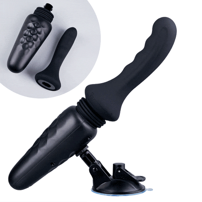 Quusvik Dark Knight - 13.39" Premium Auto Thrusting & Vibrating Machine