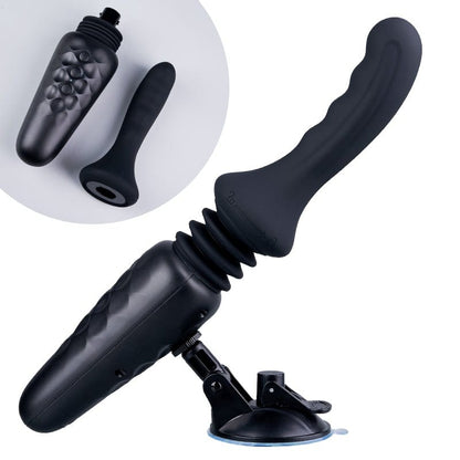 Quusvik Dark Knight - 13.39" Premium Auto Thrusting & Vibrating Machine