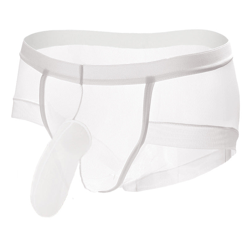 Micro Mini Hose Short Mesh Briefs