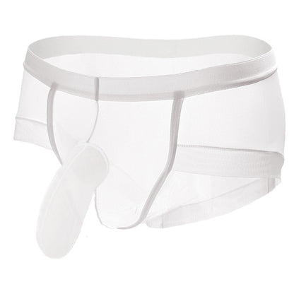 Micro Mini Hose Short Mesh Briefs