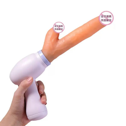 Automatischer Stoßdildo-Vibrator | Saugnapf-Vibrator mit 10 Geschwindigkeiten für Frauen quusvik