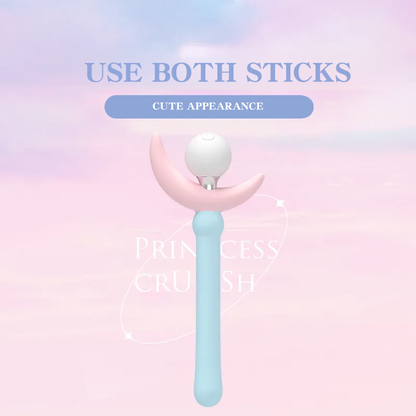 Princess Scepter Vibrator – 10 Frequency Detachable Wand with Silent Operation & Powerful Vibrations