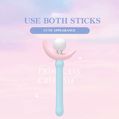 Quusvik Princess Wand Vibrator – 10-Mode Detachable Clit Stimulator, IPX7 Waterproof, Quiet & Rechargeable