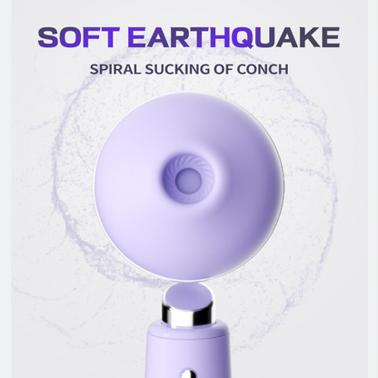 Sucking & Massage Stick Vibrator – G-Spot Stimulator with Silent Motor & 60-Min Battery Life