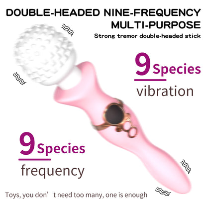 Quusvik Double Head Magic Massage AV Vibrator13