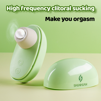 Sucking & Vibrating Egg – Pulse Female Vibrator with Licking Stimulation & Long-Lasting Battery