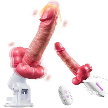Quusvik 3-in-1 Pleasure Machine with Thrusting, Heating, and Vibration