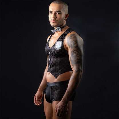 Men's Role-playing Sexy Maid Uniform Sexy Suit