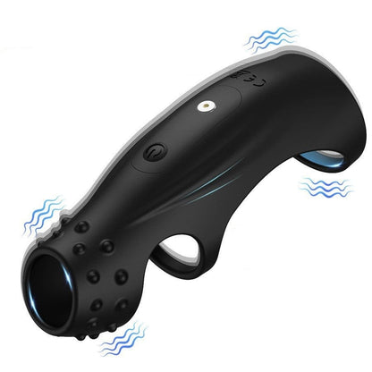 10 Vibrating Cock Ring G-spot Stimulator With Remote Control
