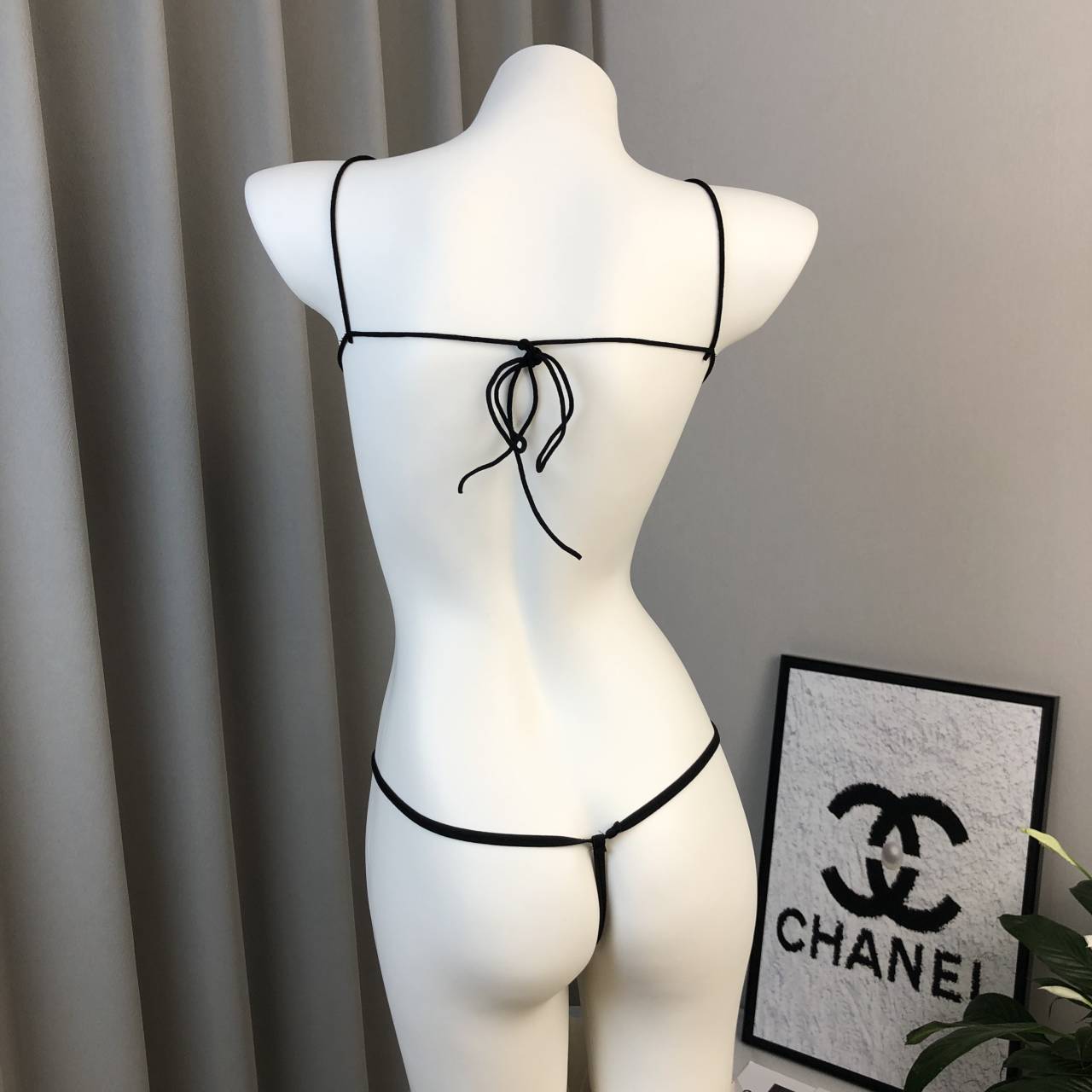 Butterfly Pearl Sheer Lingerie Set with Tutu Skirt