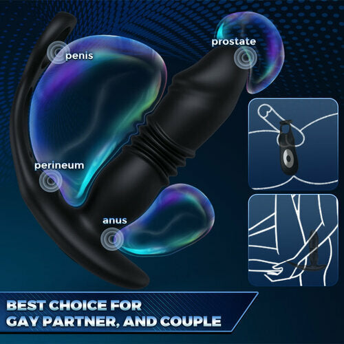 Male Prostate Massager and Iron Man Penis Exerciser set