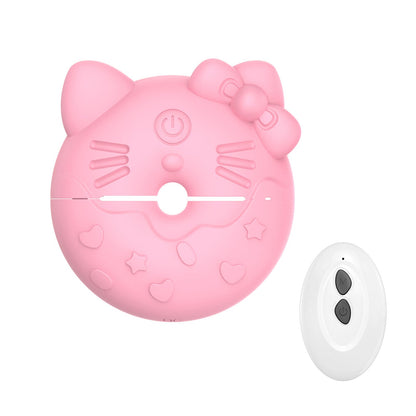 Kitty Cat Nipple Vibrator – 9-Mode Remote-Controlled Breast Massager, Waterproof & Silent