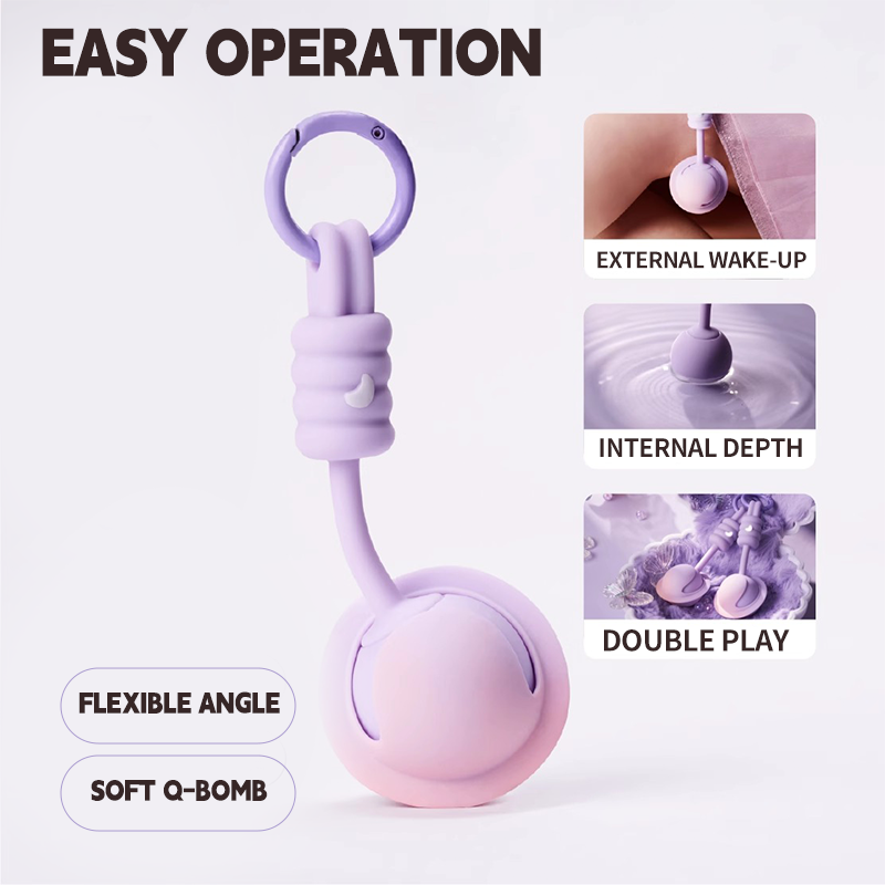 Quusvik Little Planet Vibrating Egg Wireless Remote Control Masturbator for Women