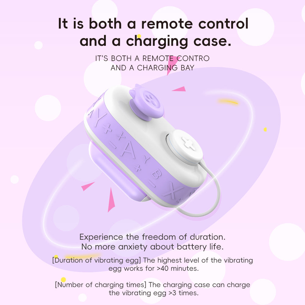 Quusvik Game G Remote  Control Vibrating Egg Female Sex Toy SelfCareJourney