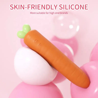 Carrot Heating Telescopic Vibrator – Automatic Thrusting & Deep Stimulation