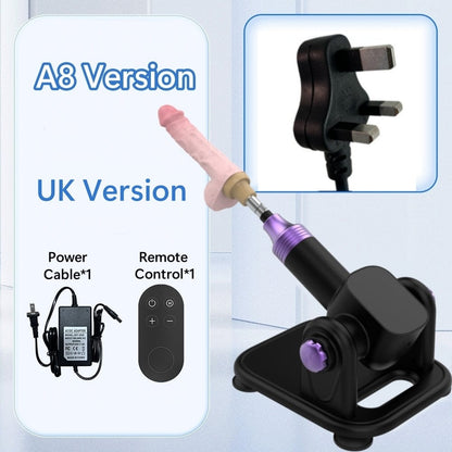 Quusvik A8 Thrusting Dildo Machine – 21 Modes, Remote Control, Adjustable Angle, Heavy-Duty Sex Machine for Women & Couples