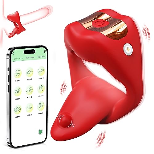 Quusvik - Penis Ring Tongue Design with 9 Vibration Modes