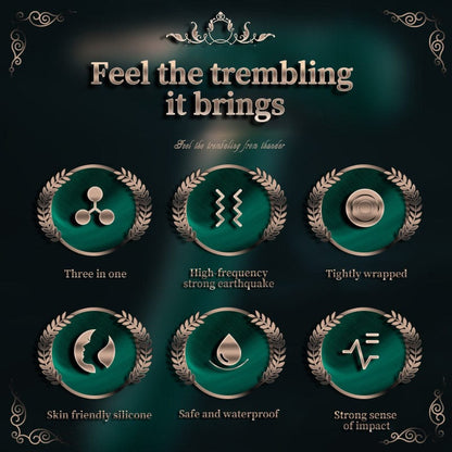 Quusvik Thor Hammer Vibrator – Telescopic & Suction G-Spot Massager, 10 Modes, Magnetic Rechargeable, IPX6 Waterproof