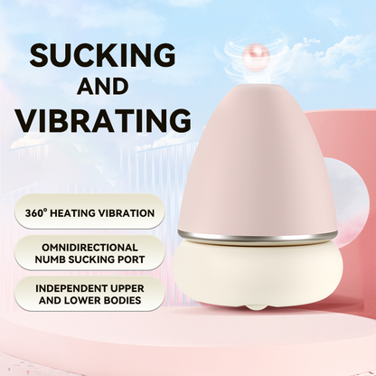 Warm Egg Vibrator – Heated Clitoral Suction & Silent Bullet Vibrator for Women