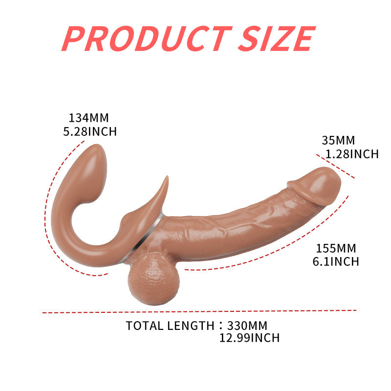 Quusvik - Double-Ended Dildos Female 10 Frequency Variable Sex Machine Clitoris Vibrator