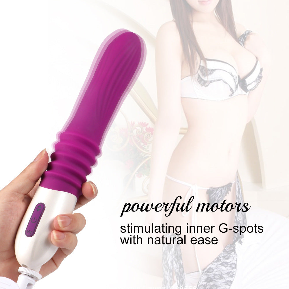 Quusvik -Telescopic Thrusting 10 Frequency Sex Machine for Female