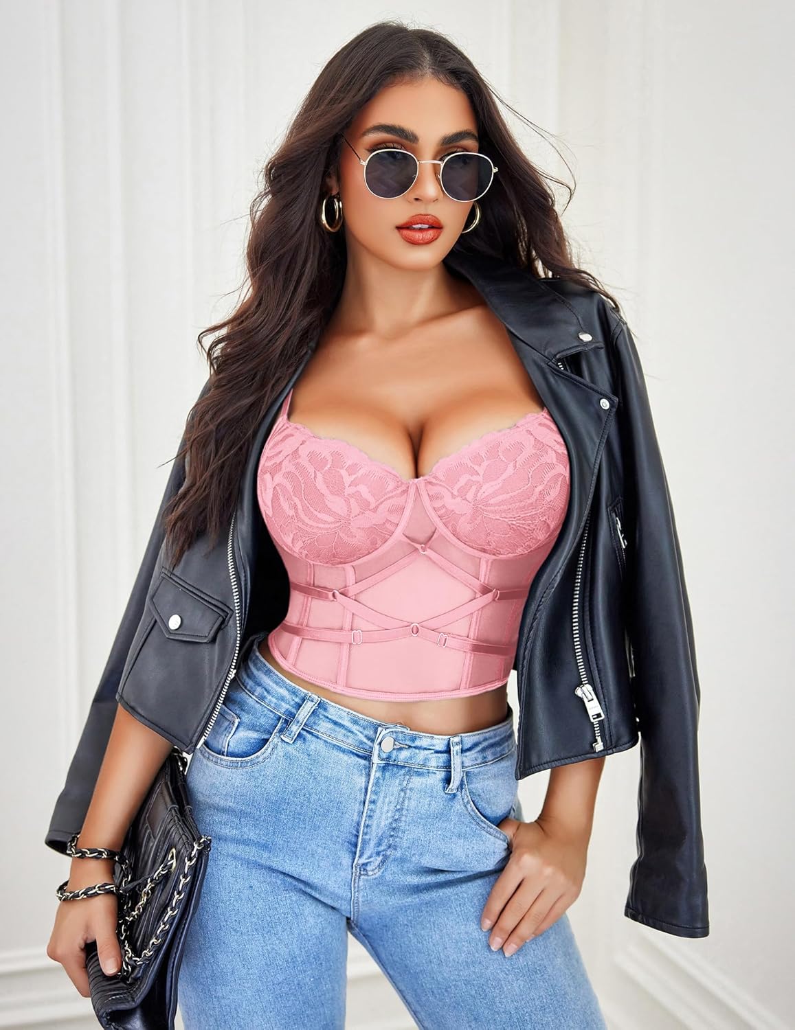 Women's Gorgeous 2-Piece Lingerie Set Sexy Lace Bra Panty Lace