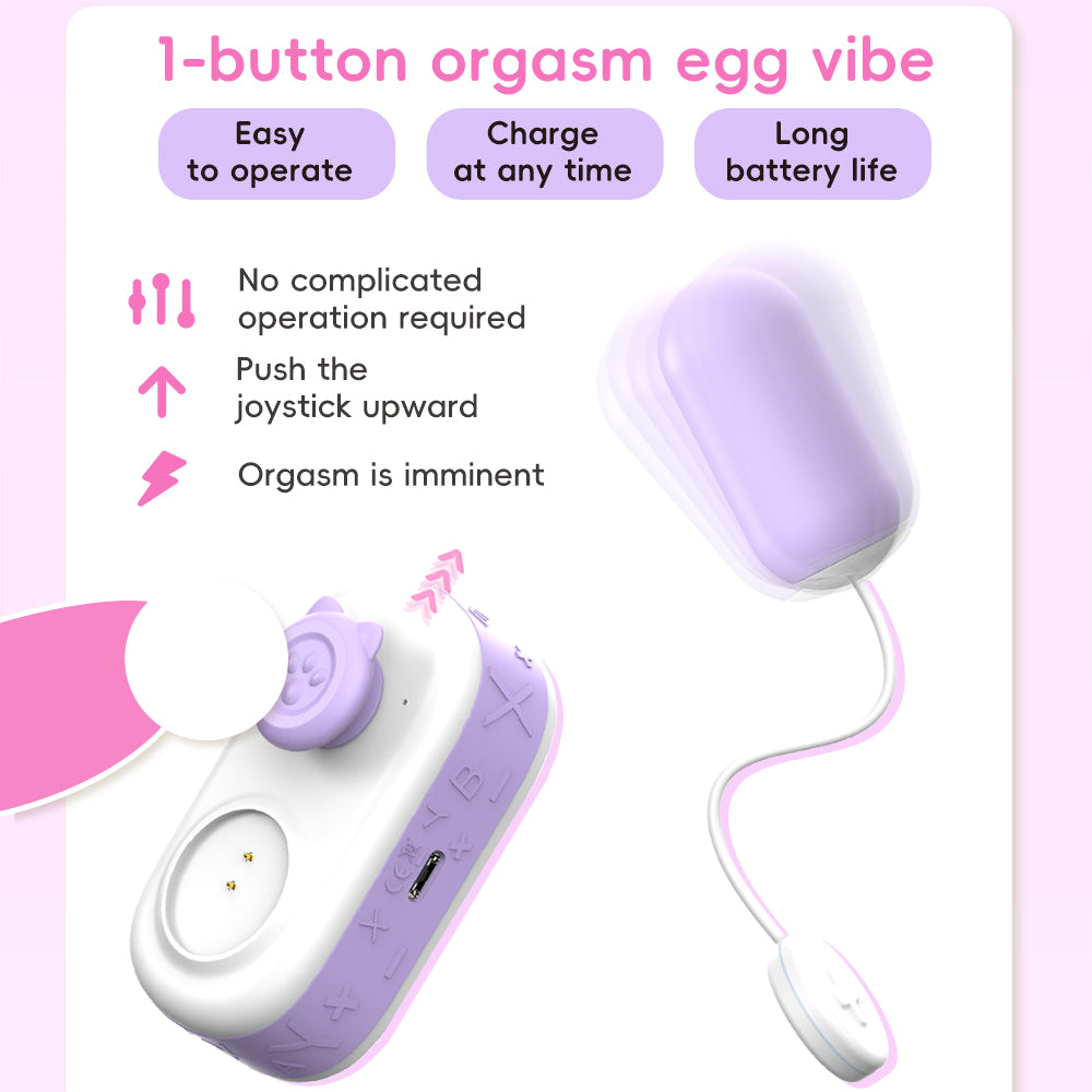 Quusvik Game G Remote  Control Vibrating Egg Female Sex Toy SelfCareJourney