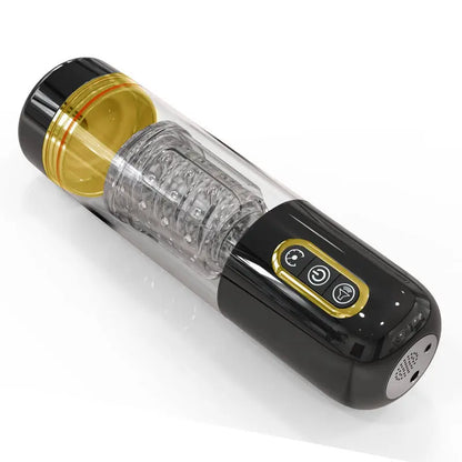 Quusvik automatic masturbation cup with smart sucking, telescopic rotation, and true sound for men2