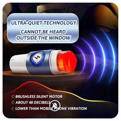 Quusvik Insulation Cabin Telescopic Male Masturbaor