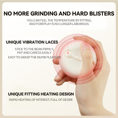 Warm Egg Vibrator – Heated Clitoral Suction & Silent Bullet Vibrator for Women