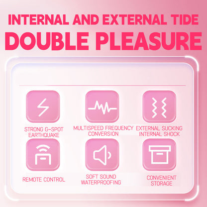 Headset Cat Sucking Vibrator – 10-Mode G-Spot & Clitoral Stimulator with Wireless Remote