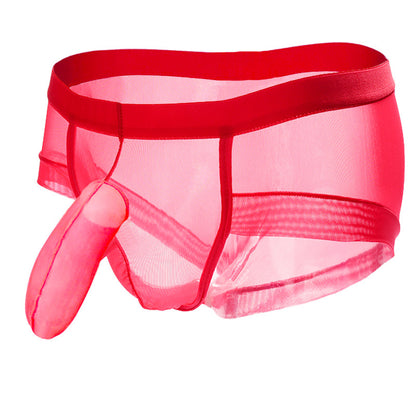 Micro Mini Hose Short Mesh Briefs