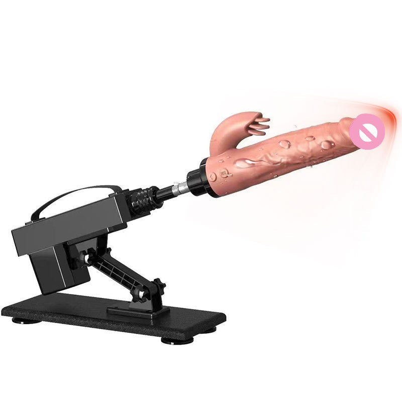 Quusvik - Masturbator Fully Automatic Extraction And Insertion Telescopic Impact Gun Female Simulated Heating Vibrator