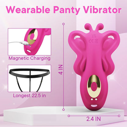 Dual-Pleasure App-Controlled Vibrator for Women – Wearable & Insertable