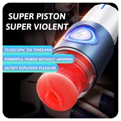 Quusvik Insulation Cabin Telescopic Male Masturbaor