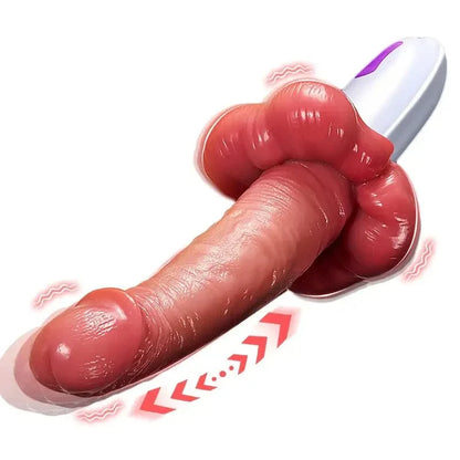 Quusvik 3-in-1 Pleasure Machine with Thrusting, Heating, and Vibration