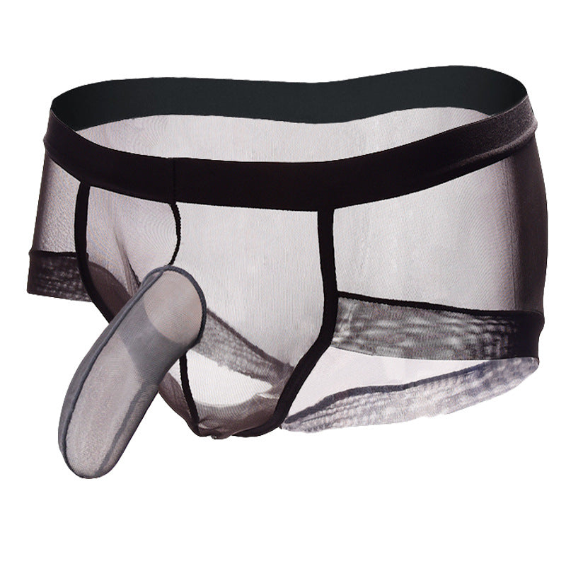 Micro Mini Hose Short Mesh Briefs