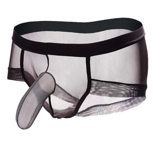 Micro Mini Hose Short Mesh Briefs