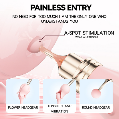 Bow Tie Clitoral & G-Spot Vibrator – Compact, High-Frequency, Instant Orgasm Stimulator