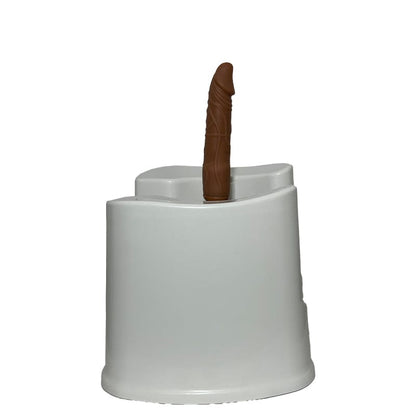 Quusvik - Discreet Thrusting Sex Stool – Rechargeable Female Masturbator with Detachable Dildo & Adjustable Speed