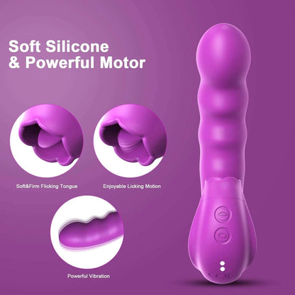 3-in-1 Clitoris, Breast & G-Spot Stimulator – Powerful Wireless Vibrator for Women